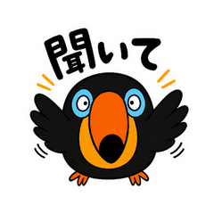 話が止まらないオニオオハシ