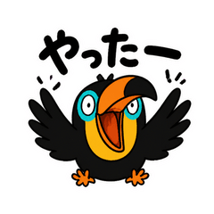 テンション高いオニオオハシ