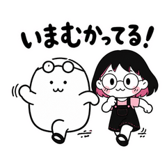 とにかく走るぬしとちびりこ