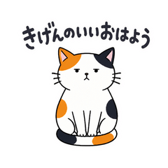 うちの三毛は気まぐれ