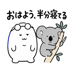 ぬしとコアラのねむねむ報告