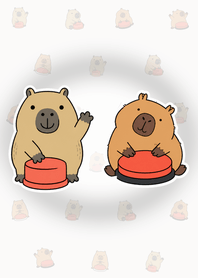カピバラのおひるね日和