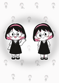 ちびりこ 黒とピンク