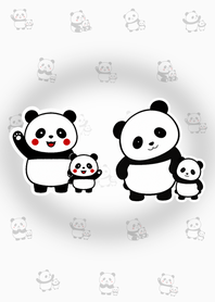 パンダとのんびり